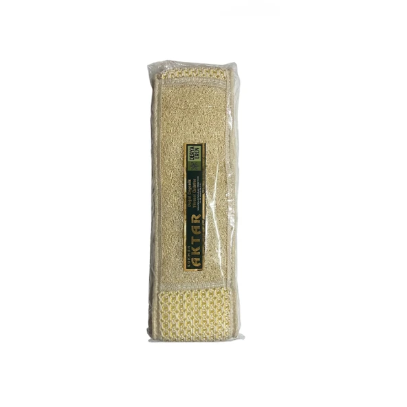 Kabak ve Mısır Lifli Çift Yüzlü Banyo Sırt Kesesi (86*10,5 cm),3 Adet, Derya Eren - 5