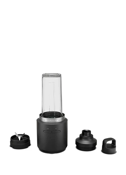 Kitchenaid Go Siyah Kablosuz Serisi Bataryalı Mini Blender - Resim 2