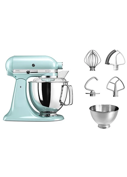 Kitchenaid 5KSM175PS Artisan İce Blue 4,8 L Stand Mikser - Resim 2