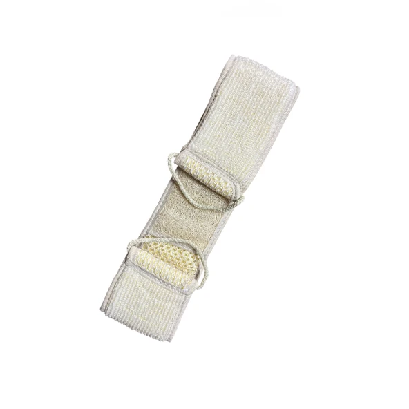 Kabak ve Mısır Lifli Çift Yüzlü Banyo Sırt Kesesi (86*10,5 cm),3 Adet, Derya Eren - 3