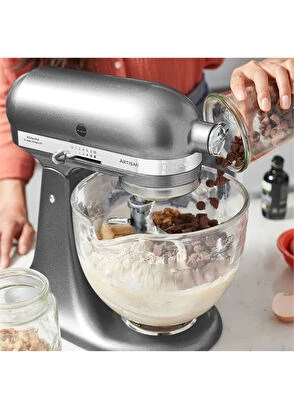Kitchenaid 5KSM175PS Artisan Medallion Silver 4,8 L Stand Mikser - 5