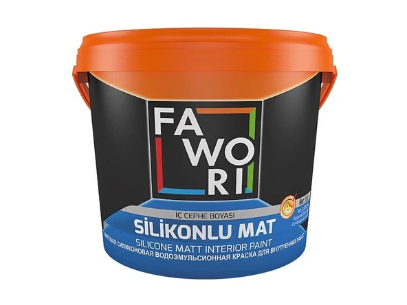Fawori Silikonlu Mat İç Cephe Boyası 10 Kg Beyaz