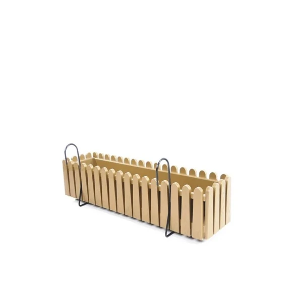 Omnipazar SO-İB02 Gold Askılı Balkon Saksı Takım 9 lt No 2 - 2