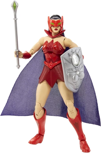 Masters of the Universe Masterverse Catra Aksesuarlı Aksiyon Figürü
