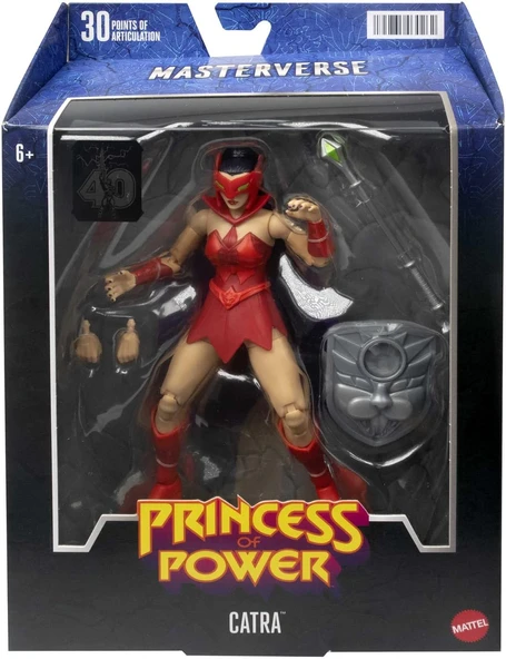 Masters of the Universe Masterverse Catra Aksesuarlı Aksiyon Figürü - 3