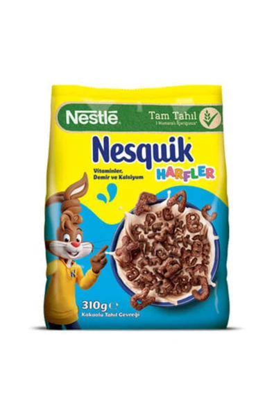Nesquik Harfler Mısır Gevreği 310 G ( 2 ADET )
