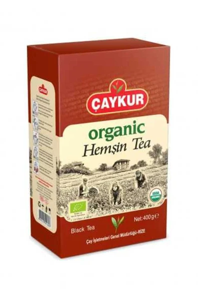 Çaykur Organik Hemşin Çayı Hediyelik 400gr (KARTON KUTU) /