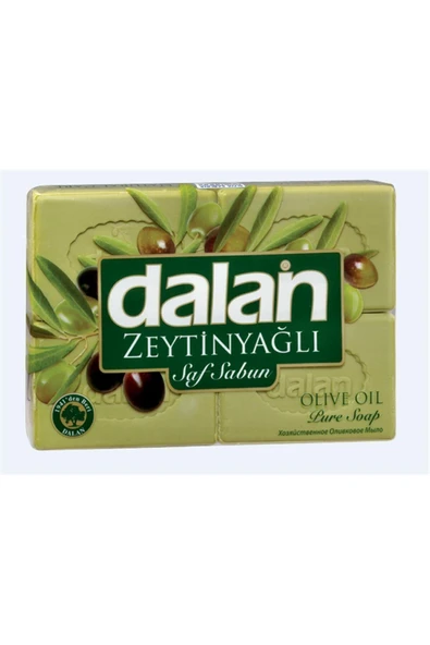 Dalan Banyo Sabunu 159 Gr*4 Adet Yeşil Zeytin Yağlı 600 gr 739835009109