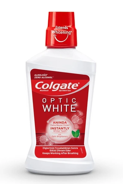 Colgate Optic White Beyazlatıcı Ağız Bakım Suyu 250 ml - 2