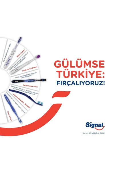 Signal Black 1 1 Diş Fırçası - 7