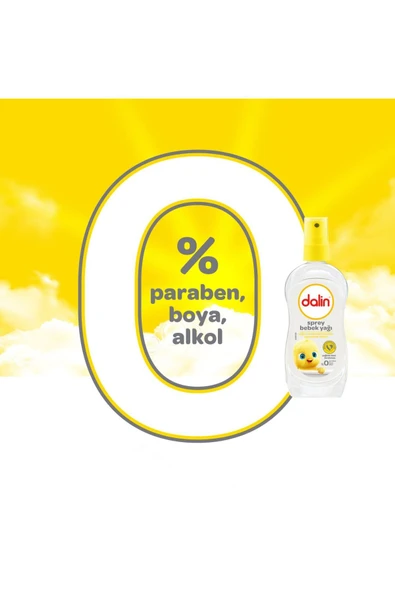 Dalin Sprey Bebek Yağı 200 ml - 4