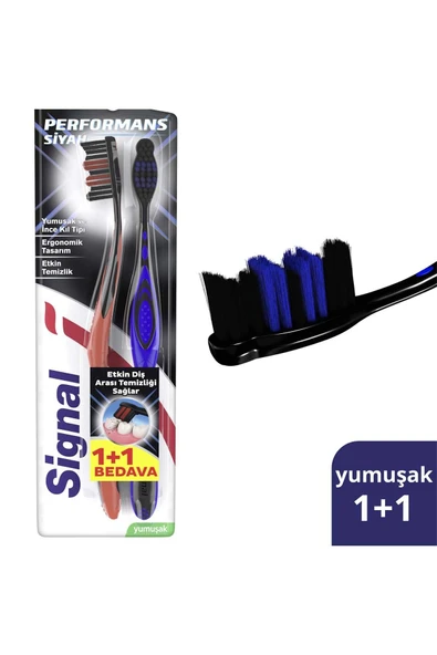 Signal Black 1 1 Diş Fırçası - 1