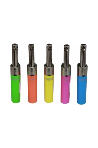 Clipper Mini Tube Mutfak Çakmağı 1 Adet Karışık Renk