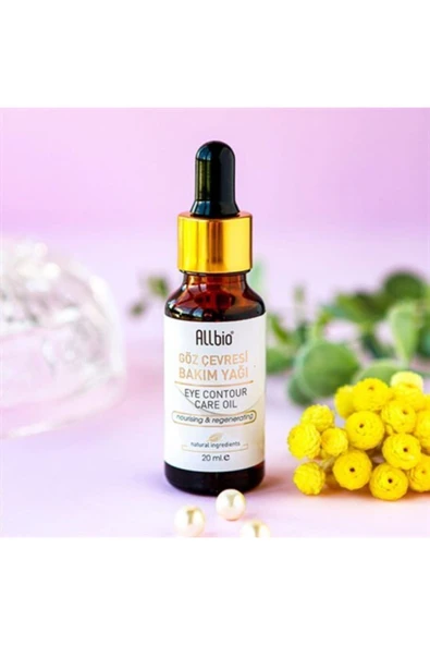 ALLBİO Göz Çevresi Bakım Yağı 20 ml - 2