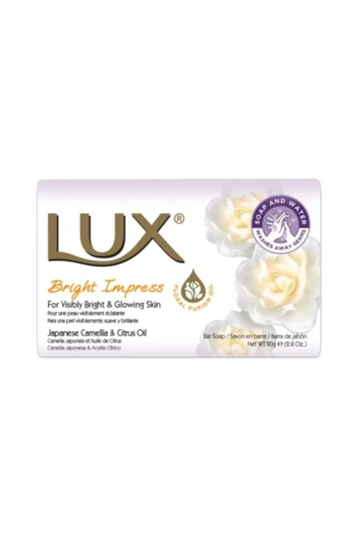 LUX 6 Adet Lüx Sabun Beyaz 80 Gr. Bright Impress - 2