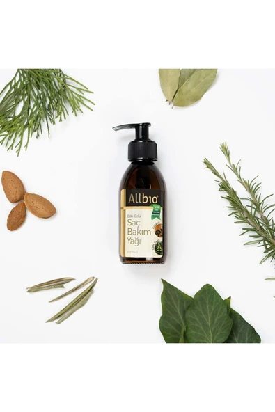 ALLBİO Bitki Özlü  Saç Bakım Yağı 150 ml