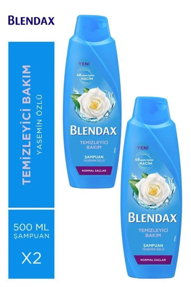 Blendax Temizleyici Bakım Yasemin Özlü Şampuan 500 ml X 2 Adet