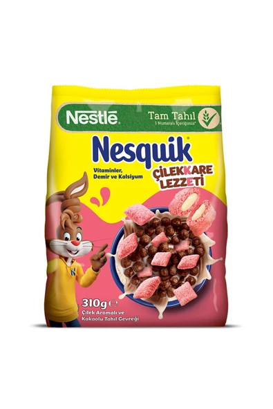 Nestle Nesquik Çilekkare Mısır Gevreği 310 Gr