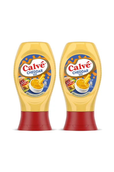 Calve Cheddar Sos 240 gr X 2 Adet - 2