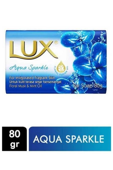 LUX Sabun 80gr Aqua Sparkle - 2