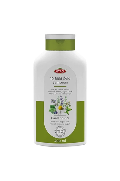 Otacı Bitki Özlü Canlandırıcı Şampuan 400ml