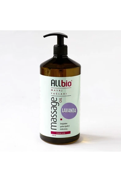 ALLBİO Masaj Yağı Lavanta 1 Lt