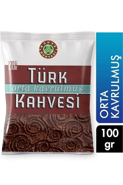 Özge Turan Kahve Dünyası Türk Kahvesi 100 Gr Orta Kavrulmuş ürün görseli
