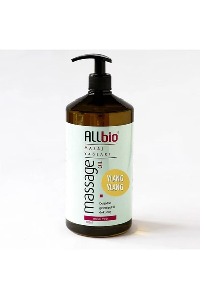 ALLBİO Masaj Yağı Ylang Ylang 1 Lt