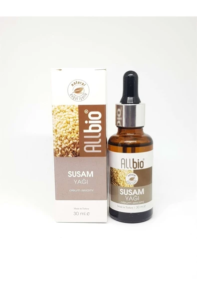 ALLBİO Susam Yağı 30 ml