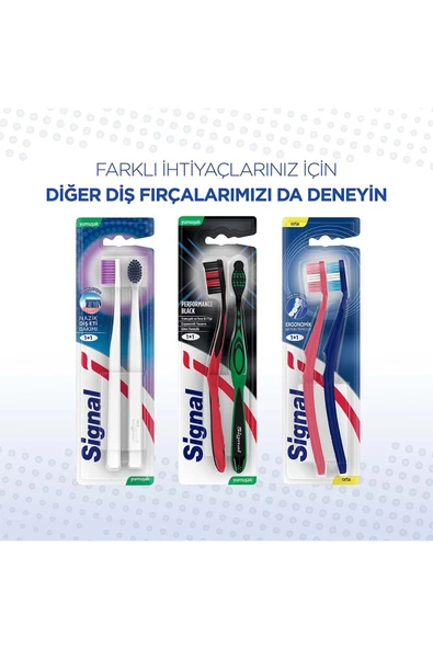 Signal Black 1 1 Diş Fırçası - 6
