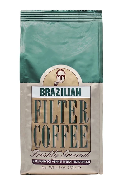 Mehmet Efendi Brazılıan Filtre Kahve 250 gr 1 Adet