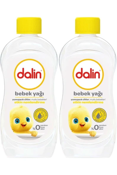 Dalin Bebek Yağı 300ML Klasik Etkin Nemlendirici (2 Li Set)