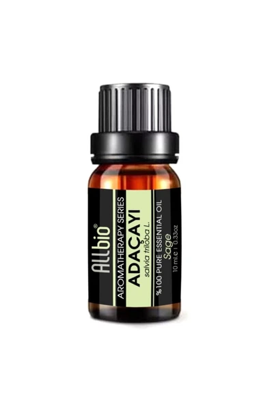 ALLBİO Adaçayı Uçucu Yağı 10 ml
