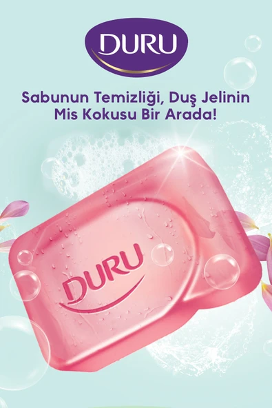 Duru Fresh Sensations Çiçek Tazeliği 16 Adet Duş Sabunu 4x600gr - 2