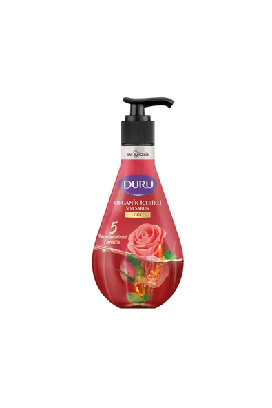Duru Organik Içerikli Gül Sıvı Sabun 500ml