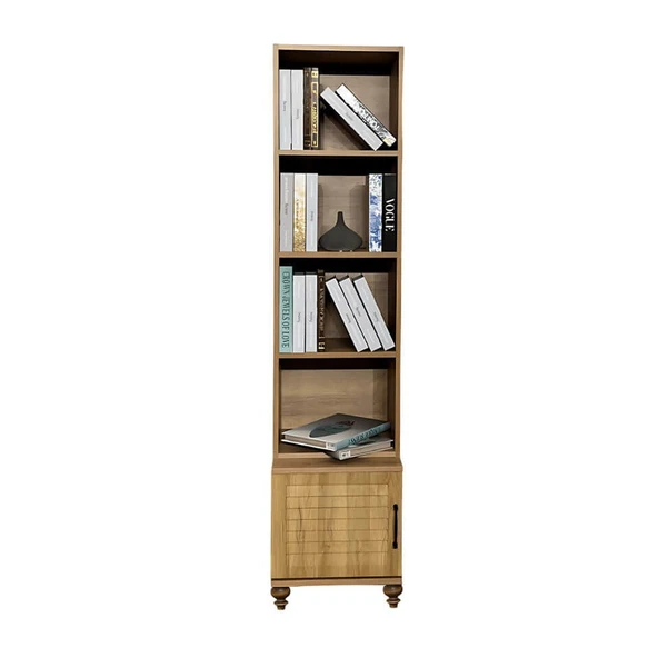 Pera Wood Komodin ve Kitaplık Set