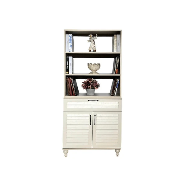 Pera Kapaklı Şifonyer ve Kitaplık Set ürün görseli