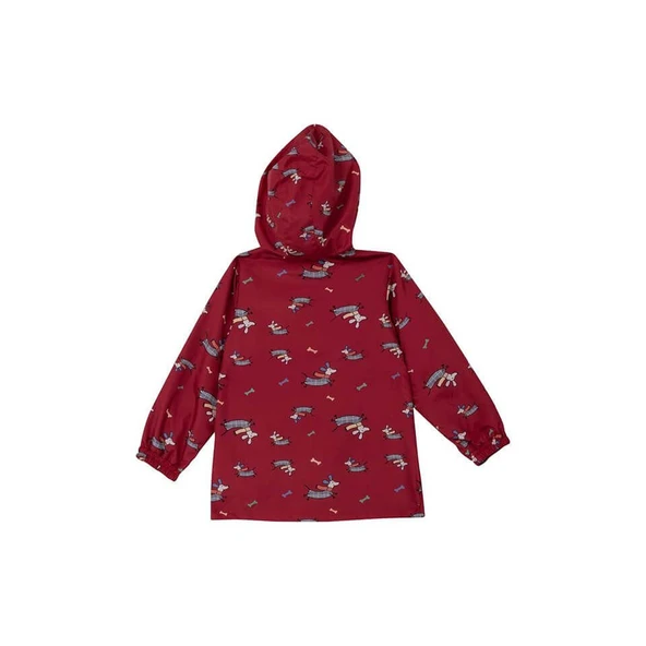 Unisex Çocuk Yağmurluk-Bordo - 2