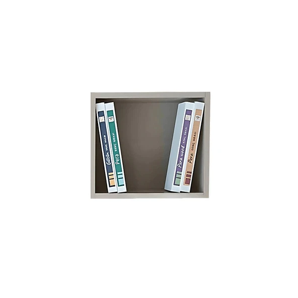 Çalışma Masası Üstü Kutu-40 CM-Kumtaşı - 1