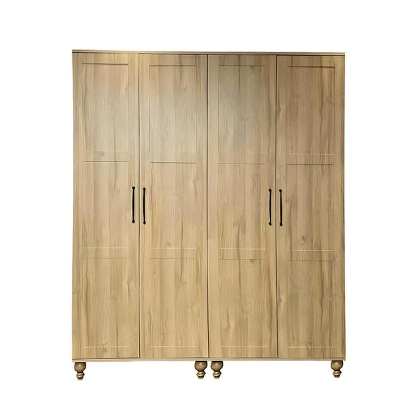Alin Wood Dolap 4 Kapaklı-Çekmeceli - 1