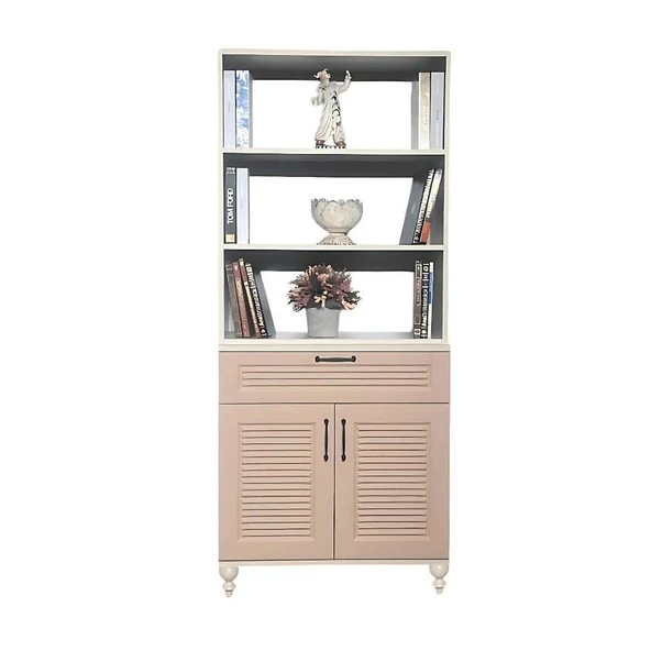 Masal Kapaklı Şifonyer ve Kitaplık Set - 1