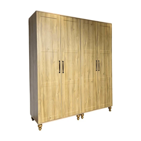 Alin Wood Dolap 4 Kapaklı - 2