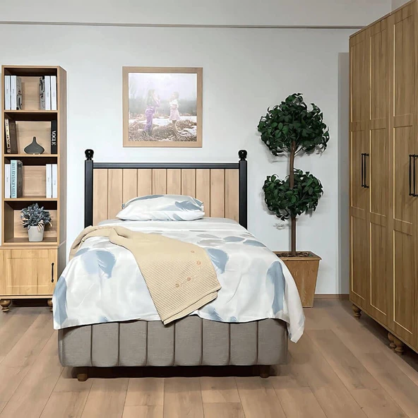 Alin Wood Baza Başlık Set 120*200 - 4