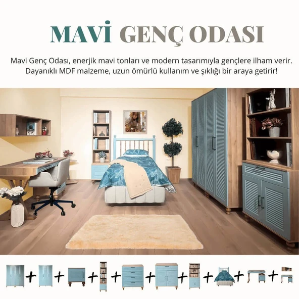 Mavi Genç Odası - 1