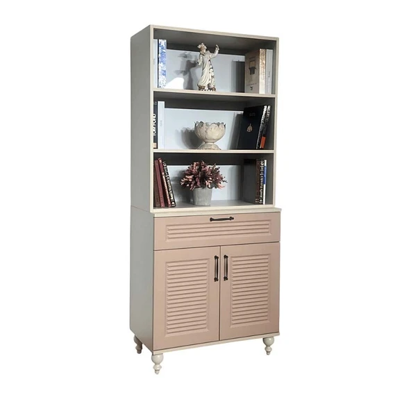 Masal Kapaklı Şifonyer ve Kitaplık Set - 2