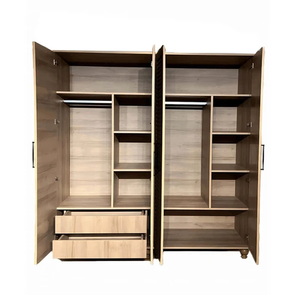 Mavi Dolap 4 Kapaklı-Çekmeceli - Resim 2