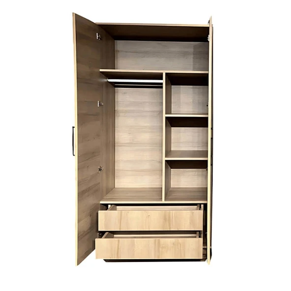 Mavi Dolap 2 Kapaklı-Çekmeceli - Resim 2