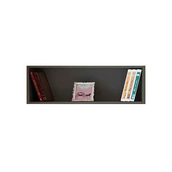 Çalışma Masası Üstü Kutu-80 CM-Antrasit - 1