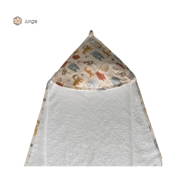 Başlıklı Kundak Banyo Havlusu - Resim 2