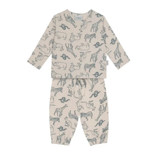 Hayvanlar Alemi Uzun Kollu Set - Resim 3